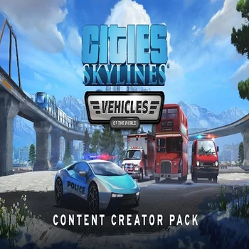 Paradox Cities Skylines Content Creator Pack Vehicles Of The World PC Game